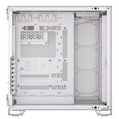 Gabinete Corsair 6500D Airflow Lateral de Vidro Temperado ATX Branco - CC-9011260-WW