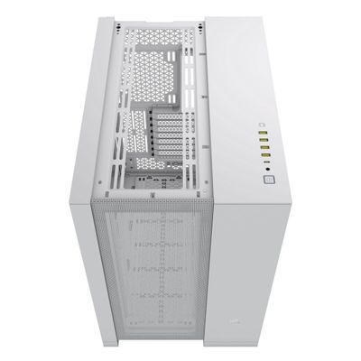Gabinete Corsair 6500D Airflow Lateral de Vidro Temperado ATX Branco - CC-9011260-WW