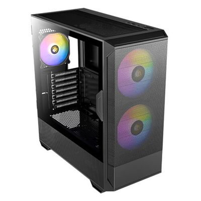 Gabinete Gamer ANTEC NX416L Lateral Vidro Temperado ATX/M-ATX/ITX 2 FANS 120MM ARGB - 0-761345-10