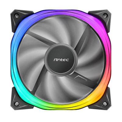 Kit com 3 Cooler P/ Gabinete ANTEC Fusion 120 ARGB 3+C 120MM ARGB PWM LED RGB - 0-761345-57010-7