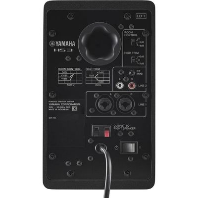 Monitor de Referência para Estúdio Yamaha HS3 Preto (PAR)