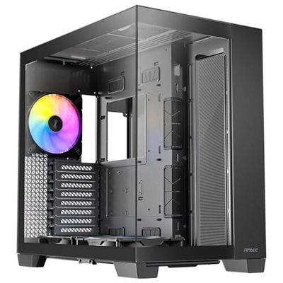 Gabinete Gamer ANTEC C8 ARGB Lateral Vidro Temperado MICRO-ATX/ATX/MINI-ITX/E-ATX 3 FANS 120MM AR