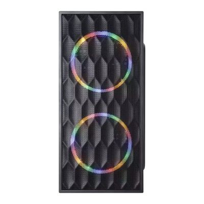 Gabinete Gamer Vinik Wave Preto Lateral Acrilico - GGWACBK