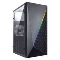 Gabinete Gamer Vinik MURK Preto Lateral Acrilico - GGMACBK