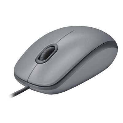 Mouse Logitech com Fio USB M110 Cinza 910-006757-V