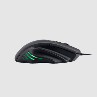 Mouse Gamer Viper PRO 3.600 DPI PYTHON - 410  PRETO/VERDE  Bivolt