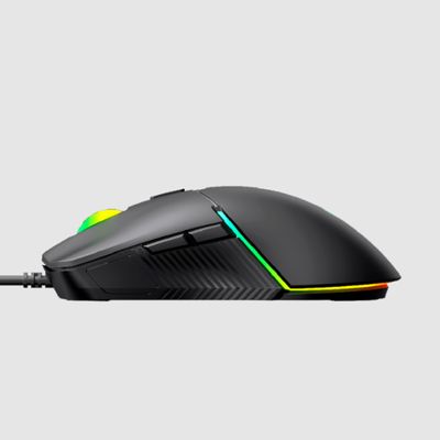 Mouse Gamer Viper PRO 7200 DPI Naja C/FIO - 411  PRETO/VERDE  Bivolt