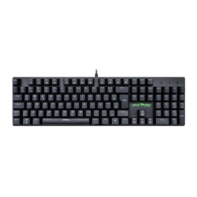 Teclado Gamer Viper PRO Mecanico Blue SWITCH Mamba - 409  Azul  Bivolt