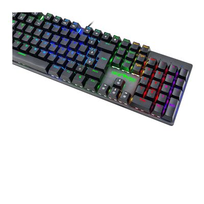 Teclado Gamer Viper PRO Mecanico RED SWITCH Mamba - 416  PRETO/VERMELHO  Bivolt
