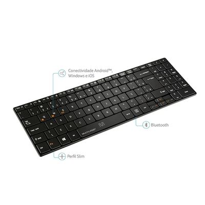 Teclado Multilaser SLIM TS300  sem Fio - TC220