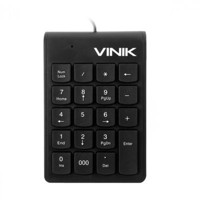 Teclado Numérico USB Dynamic 20 Teclas Cabo 1.8M Preto - DT91