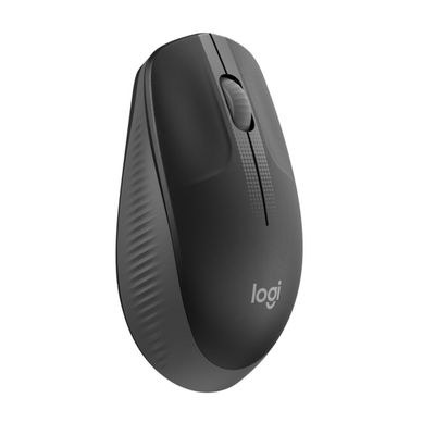Mouse Logitech M190 Cinza sem Fio 910-005902-C