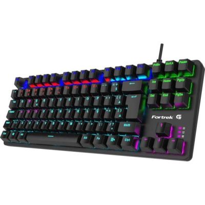 Teclado Gamer Mecânico BLACK HAWK Compact Fortrek