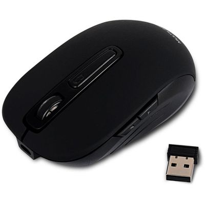 Mouse Multilaser sem Fio 2.4 GHZ Litio Preto - MO277
