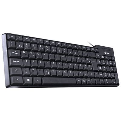 Teclado Compacto USB Dynamic ABNT2 1.8M Preto - DT150