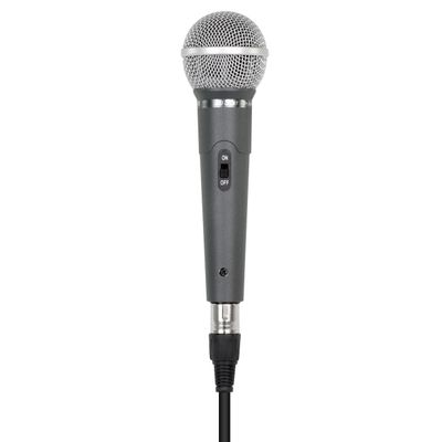 Microfone de Mao Dinamico LS58 Cinza Chumbo Leson