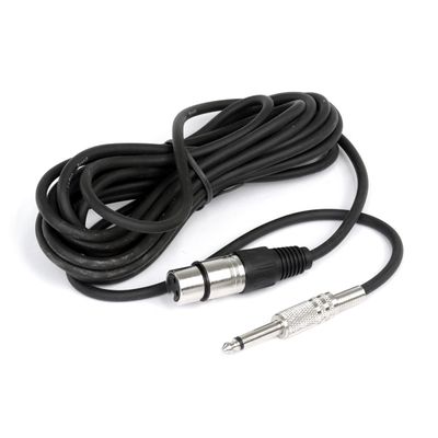 Microfone de Mao Dinamico LS58 Cinza Chumbo Leson