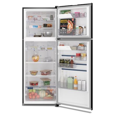 Geladeira Electrolux Frost Free TF71B Duplex Efficient com AutoSense Black Inox Look - 480 litros Preto / 220