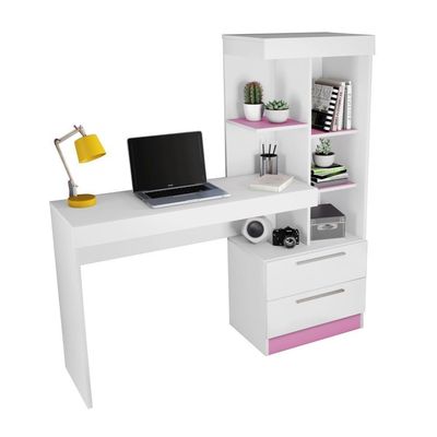 Mesa Office Flex Branco New Branco