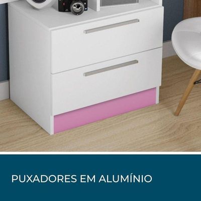 Mesa Office Flex Branco New Branco