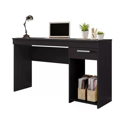 Mesa De Escritório Office 1 Gaveta Nt2070 Preto