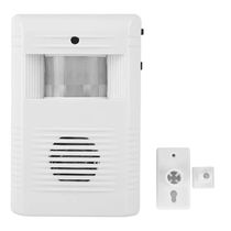 Sensor De Presença Anunciador Sonoro Ajustável Campainha