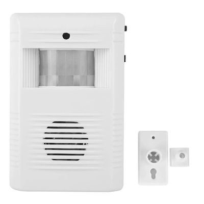 Sensor De Presença Anunciador Sonoro Ajustável Campainha