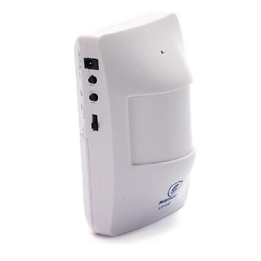 Sensor De Presença Anunciador Sonoro Ajustável Campainha Branco