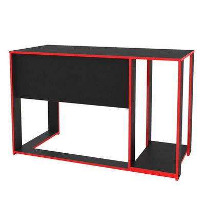Mesa P/ Computador Notebook Singapura Preto/Vermelho