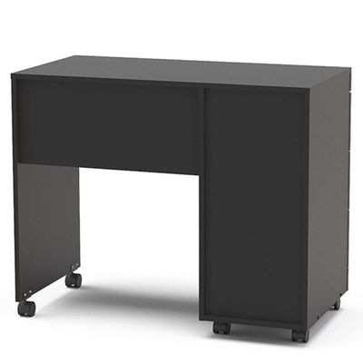 Mesa P/ Computador Notebook 3 Gavetas 90Cm Osaka Preto