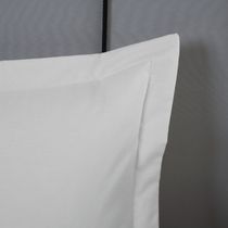 Porta Travesseiro Dia A Dia 1 Peça 70cm x 50cm 80% Algodão / 20% Poliéster Percal 140 Fios - Branco