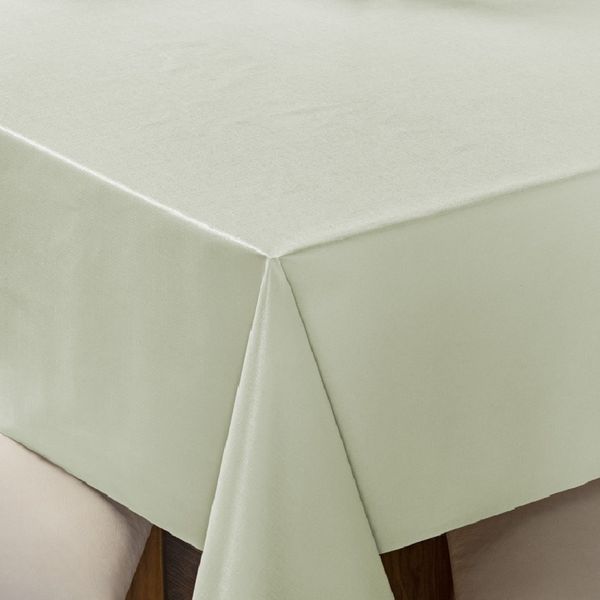 Toalha de Mesa 4 Lugares Térmica Impermeável 1,40 m x 1,40 m 100% Policloreto de Vinila - Bege