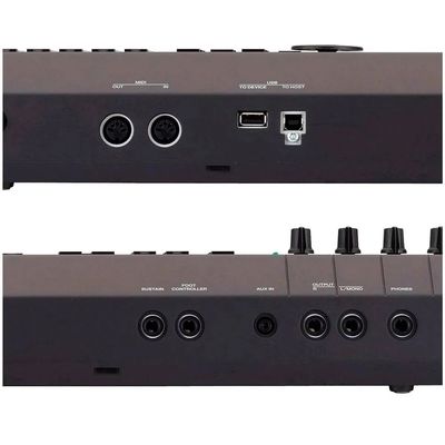 Teclado Sintetizador 61 Teclas MX 61V2 com Fonte Preto Yamaha