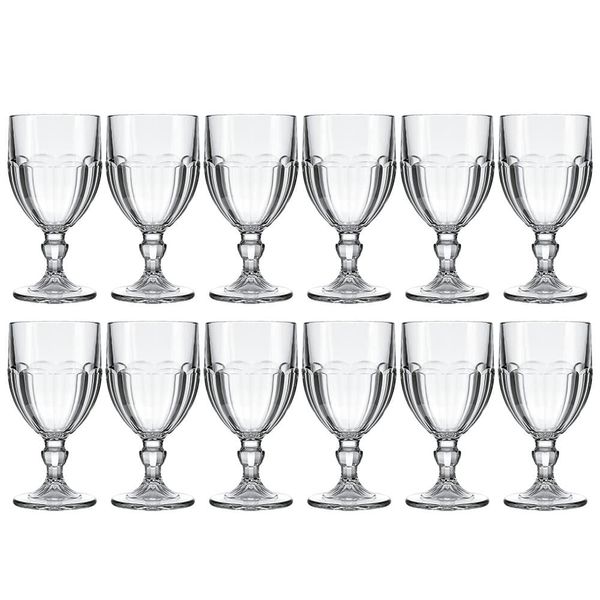 Conjunto de Taças para Água Nadir Bristol 340 ml – 12 Peças