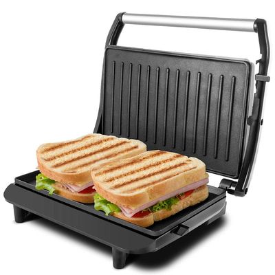 Sanduicheira Grill Britânia BGR27I Press – Inox/Preta Inox,Preto / 110