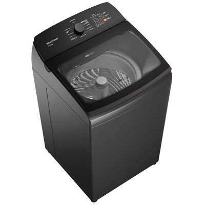 Lavadora de Roupas Brastemp BWK13A9 com Ciclo Tira Manchas Advanced e Ciclo Antibolinha Cinza Platinum - 13kg Cinza / 110