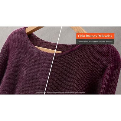 Lavadora de Roupas Brastemp BWK13A9 com Ciclo Tira Manchas Advanced e Ciclo Antibolinha Cinza Platinum - 13kg Cinza / 110