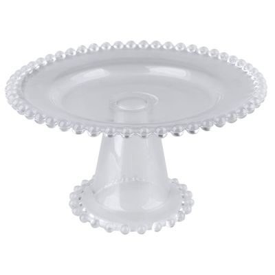 Prato para Bolo de Vidro 20cm Petit CV244731 Cazza UNICA