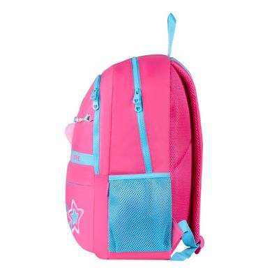 Kit Mochila Escolar Feminina + Lancheira Térmica + Estojo Box Juvenil BG Joy Rosa