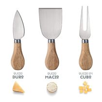 Conjunto para Queijo Euro Home Inox