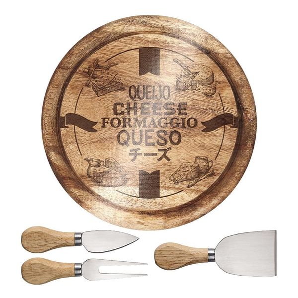 Conjunto para Queijo com Tábua Euro Home