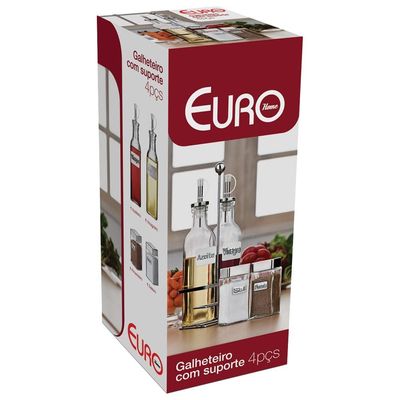 Galheteiro Euro Home Label com Suporte