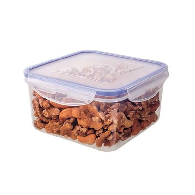 Conjunto de Potes Herméticos Quadrados Euro Home