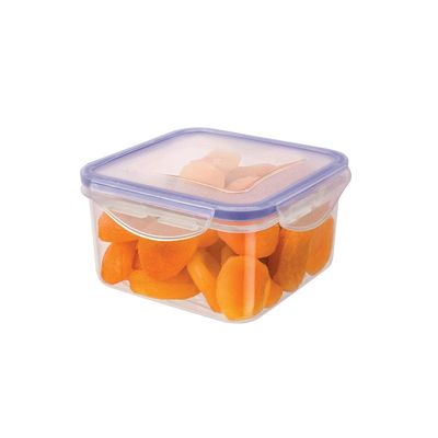 Conjunto de Potes Herméticos Quadrados Euro Home