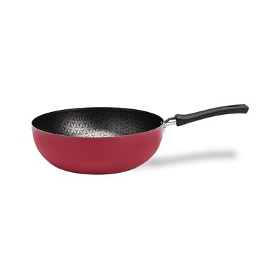 Panela Wok Brinox Anis 24cm Borgonha