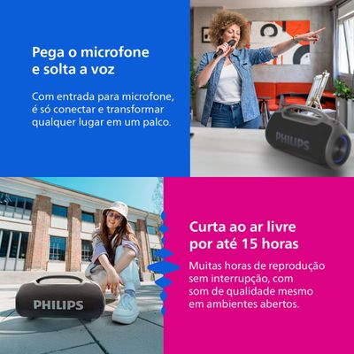 Caixa de Som Portátil Philips Boombeat