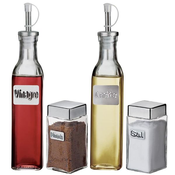 Galheteiro Euro Home Label com Suporte
