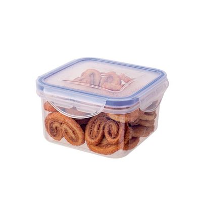 Conjunto de Potes Herméticos Quadrados Euro