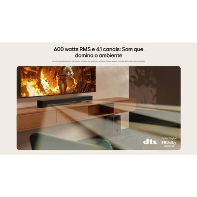 Soundbar LG SH5A Bluetooth 600W RMS