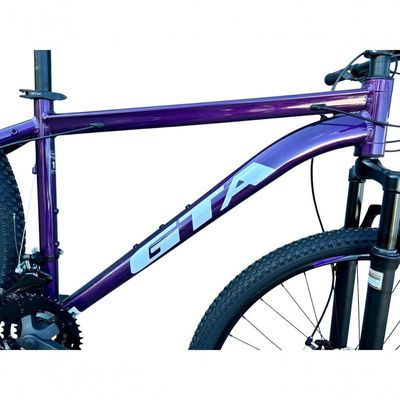 Bicicleta Aro 29 Gta Start Feminina Câmbios Shimano Freio Hidráulico 21v Mtb Alumínio Roxo Tam: 21